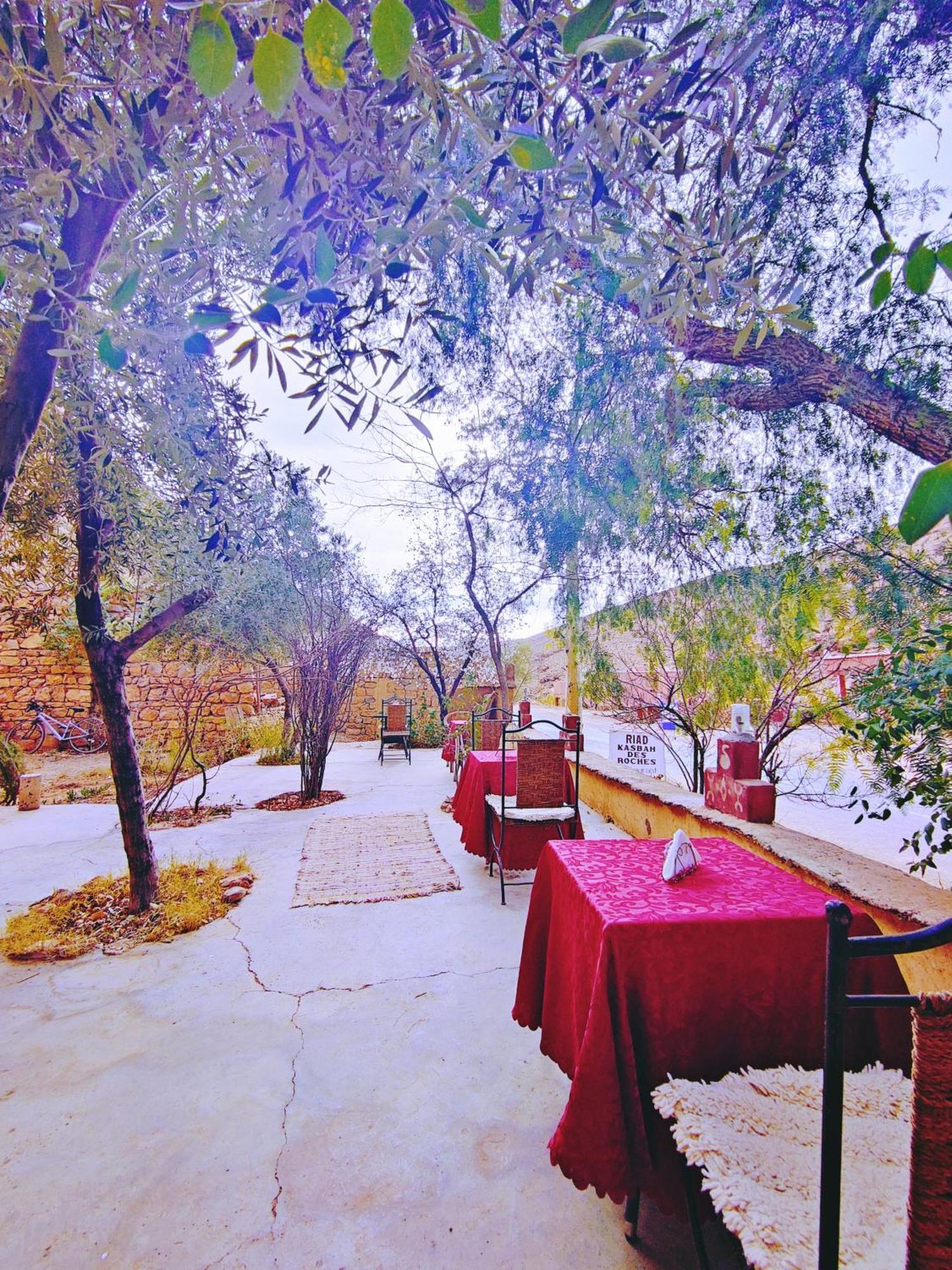 Riad Kasbah Des Roches Akhendachou n'Ait Ouffi ภายนอก รูปภาพ